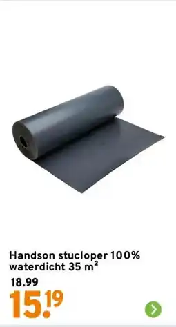 GAMMA Handson stucloper 100% waterdicht 35 m² aanbieding