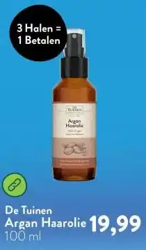 Holland & Barrett Argan Haarolie aanbieding