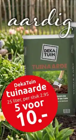 Deka Tuin Deka Tuin tuinaarde aanbieding