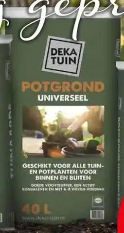 Deka Tuin Deka Tuin potgrond aanbieding