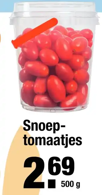 ALDI Snoeptomaatjes 500g aanbieding