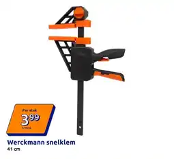 Action Werckmann snelklem aanbieding