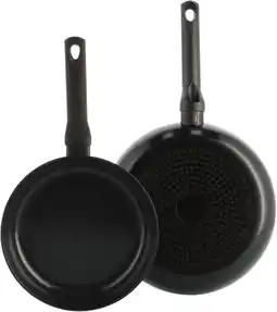 Coolblue BK Enjoy Koekenpannenset 24 + 28 cm zwart aanbieding
