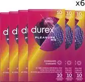 Bol.com Durex Condooms Pleasure Me 10st x6 aanbieding