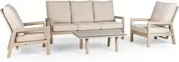 Intratuin Tierra Outdoor 5-zits loungeset Sevilla beige aanbieding
