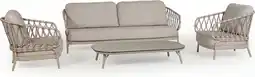 Intratuin Tierra Outdoor 5-zits loungeset Natal met Nora beige aanbieding