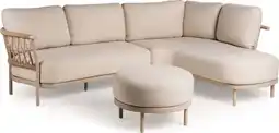 Intratuin Tierra Outdoor 5-zits loungeset links Fresca beige aanbieding
