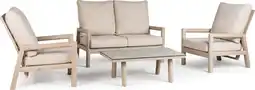 Intratuin Tierra Outdoor 4-zits loungeset Sevilla beige aanbieding