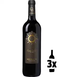 Wijnvoordeel 3 flessen Casa Safra Gran Selección Probeerpakket aanbieding