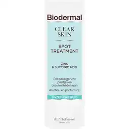 Etos Biodermal Clear Skin Spot Treatment 10 Ml aanbieding