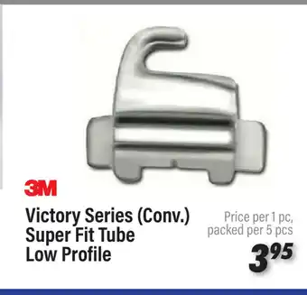 Ortho trends 3M Victory Series (Conv.) Super Fit Tube Low Profile price per 1 pc, packed per 5 pcs aanbieding