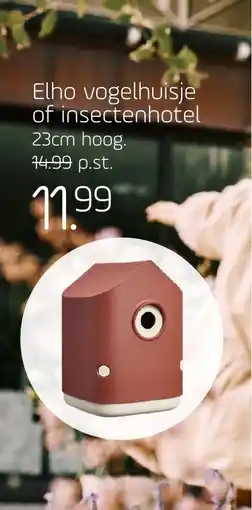 Coppelmans Elho vogelhuisje of insectenhotel aanbieding