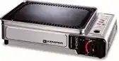 Bol.com Kemper draagbare Plancha grill in koffer - draagbare gasbarbecue zonder gasfles aanbieding