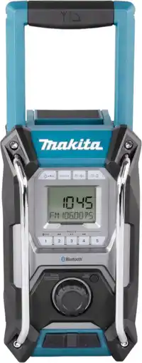 Bol.com Makita MR002GZ Accu Bouwradio FM/AM Bluetooth 12V - 230V Basic Body aanbieding