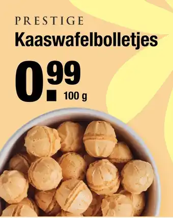 ALDI Kaaswafelbolletjes 100g aanbieding