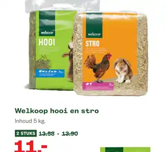 Welkoop Welkoop hooi en stro aanbieding