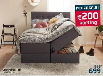 Beddenreus Opbergbox Ted aanbieding