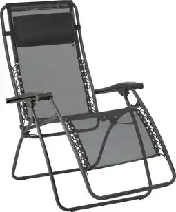Bol.com Lafuma RSXA Batyline Iso Relaxstoel - Inklapbaar - Verstelbaar - Black aanbieding