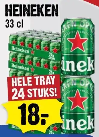 Dirck 3 Heineken aanbieding