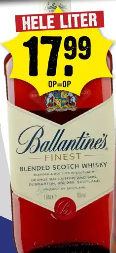 Dirck 3 Ballantine's Finest aanbieding