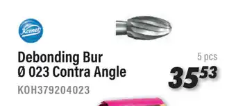 Ortho trends Debonding Bur 023 Contra Angle K0H379204023 5 pcs aanbieding