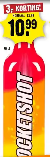 Dirck 3 Rocketshot aanbieding