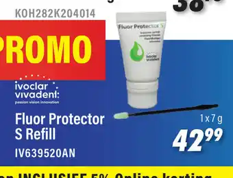 Ortho trends Ivoclar Vivadent Fluor Protector S Refill IV639520AN 1 x 7 g aanbieding