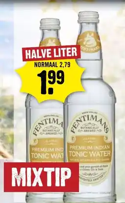 Dirck 3 Fentimans Premium Indian Tonic Water aanbieding