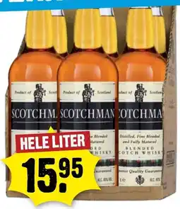Dirck 3 Scotchman Blended Scotch Whisky aanbieding