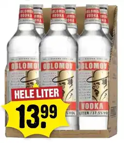 Dirck 3 Oblomov Vodka aanbieding