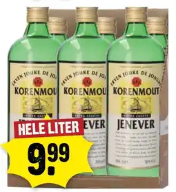 Dirck 3 Korenmout Jenever aanbieding