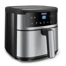 Bol.com Princess Digital Airfryer 182463 - Heteluchtfriteuse - 6 liter - 1500 W - RVS aanbieding