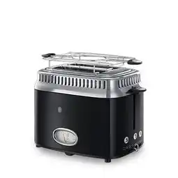 Bol.com Russell Hobbs 21681-56 Retro Classic Noir Broodrooster - Zwart aanbieding