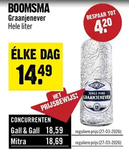 Dirck 3 Boomsma Graanjenever aanbieding
