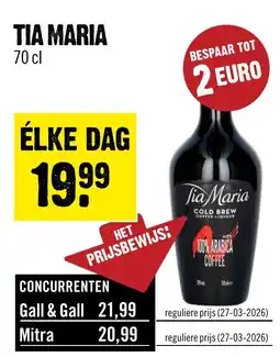 Dirck 3 Tia Maria aanbieding
