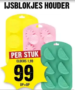 Dirck 3 Ijsblokjes Houder aanbieding