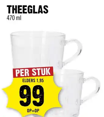 Dirck 3 Theeglas aanbieding