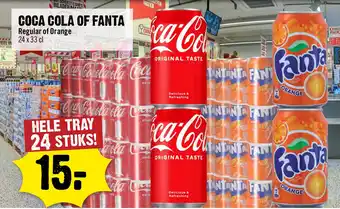Dirck 3 Coca Cola of Fanta aanbieding