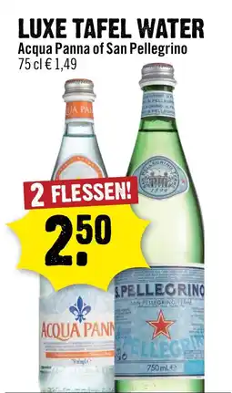 Dirck 3 Luxe Tafel Water aanbieding