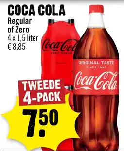 Dirck 3 Coca Cola Regular of Zero aanbieding