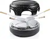 Bol.com Bestron - Pizzamaker - Tafelgrill voor 4 personen - APD400Z - 800W - Zwart aanbieding