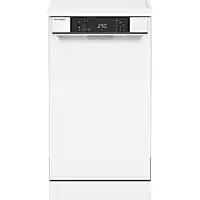 Bol.com Sharp QWNS1CF49EWEU - vrijstaande vaatwasser - energie label E - 4 programma's - 45 cm - wit aanbieding