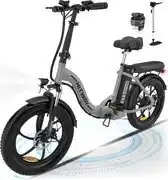 Bol.com Elektrische Fiets Hitway BK5 - Opvouwbare E-bike - 16 inch - 250W Motor aanbieding