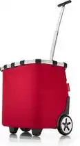 Bol.com Reisenthel Carrycruiser Boodschappentrolley - Polyester - 40L - Rood aanbieding