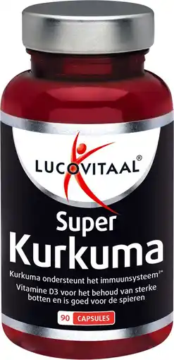Bol.com Lucovitaal - Super Curcumine X-tra Krachtig - 90 capsules - Voedingssupplement aanbieding