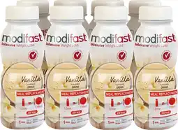 Bol.com Modifast | Drinkmaaltijd | Vanille | 8 Stuks | 8 x 236 ml aanbieding