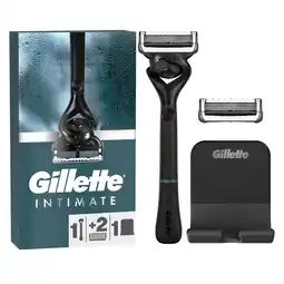 Bol.com Gillette Intimate - Scheermes Voor Intieme Zone - 1 Handvat + 2 Scheermesjes aanbieding