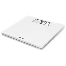 Bol.com Soehnle personenweegschaal digitaal Style Sense Safe 100 - wit - tot 180 kg - incl. batterijen aanbieding