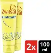 Bol.com Zwitsal Baby Zinkzalf - 2 x 100 ml - Voordeelverpakking aanbieding