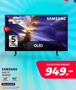 Electroworld Samsung 42 OLED S92F (2025) aanbieding